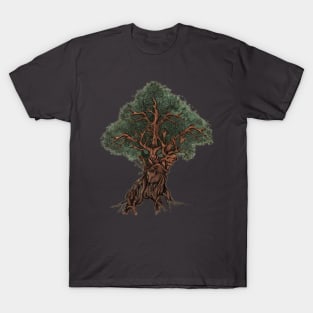 Tree of the Wild Whispers (Color) T-Shirt